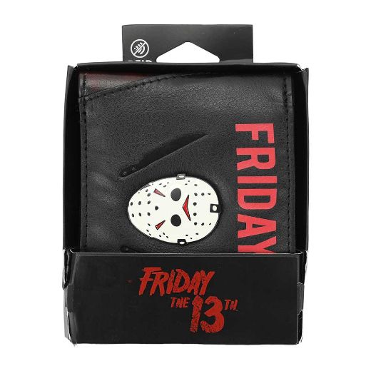 Picture of Friday the 13th Jason Mask Bi-fold Wallet