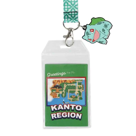 Picture of Pokemon Bulbasaur Kanto Region AOP Lanyard