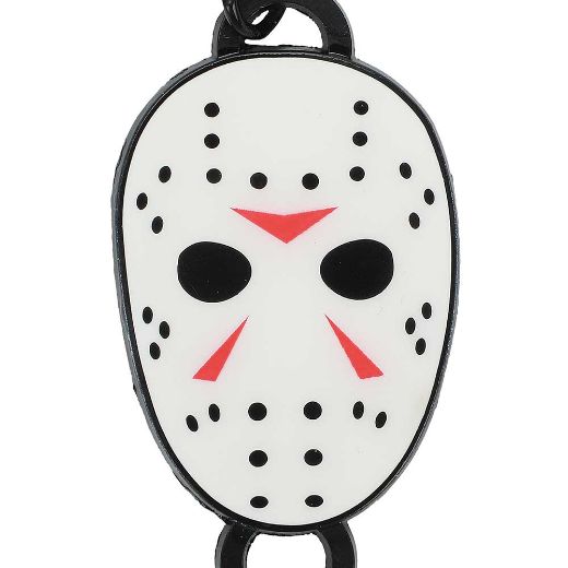 Picture of Friday the 13th Mask & Bloody Cleaver Keychain
