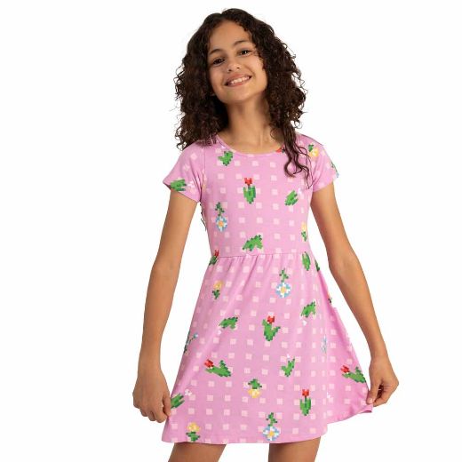 Picture of Minecraft Short Sleeve 2 Pack Girls Dresses