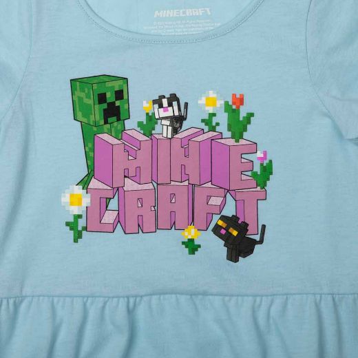 Picture of Minecraft Short Sleeve 2 Pack Girls Dresses