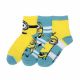Picture of Minions Woman Quarter Crew 3 Pack Socks