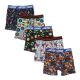 Picture of DC Comics Justice League AOP Youth 5 pc. Boxer Briefs