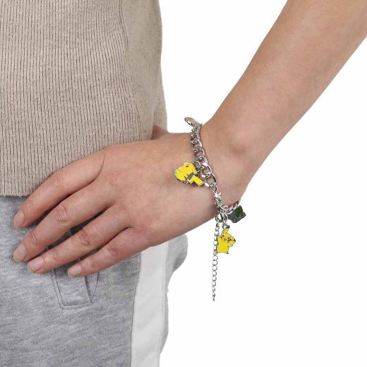 Picture of Pokemon Character Multi-Charmed Bracelet
