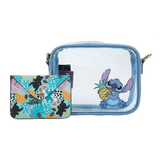 Picture of Disney Stitch Clear Crossbody & Wallet
