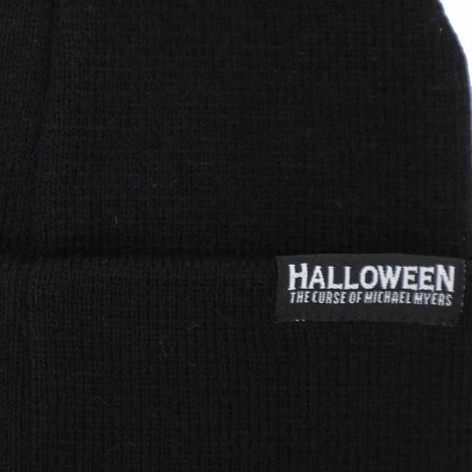 Picture of Halloween Michael Myers Sublimated Patch Cuff Beanie