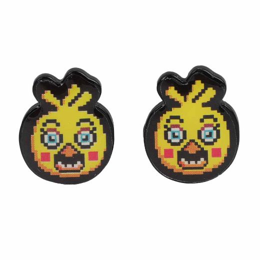Picture of Five Nights at Freddy's Pixelated 6 Pack Earring Set