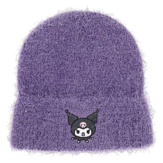Picture of Kuromi Soft Fuzzy Cuff Beanie