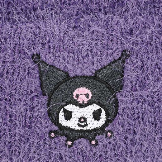 Picture of Kuromi Soft Fuzzy Cuff Beanie