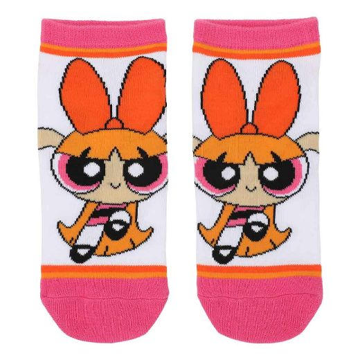 Picture of The Powerpuff Girls 5 Pair Ankle Socks