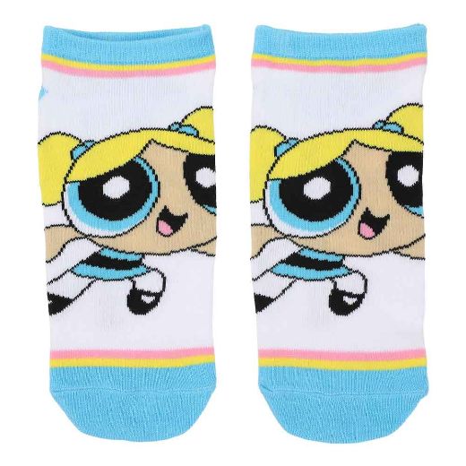 Picture of The Powerpuff Girls 5 Pair Ankle Socks
