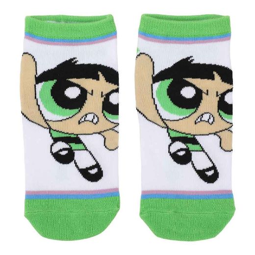 Picture of The Powerpuff Girls 5 Pair Ankle Socks
