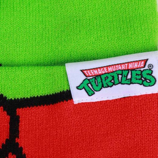 Picture of Teenage Mutant Ninja Turtles Raphael Cosplay Roll Down Beanie
