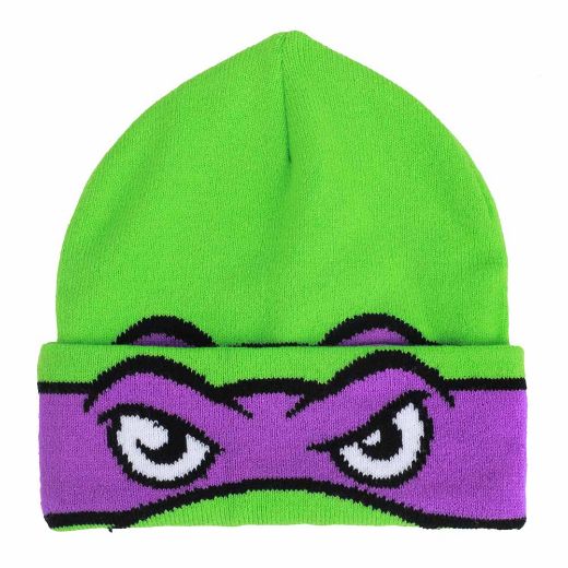 Picture of Teenage Mutant Ninja Turtles Donatello Cosplay Roll Down Beanie