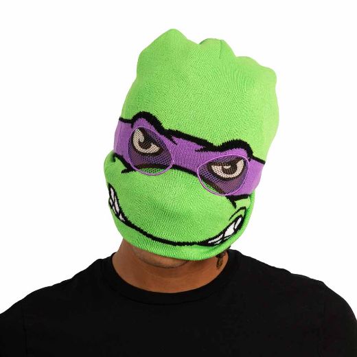 Picture of Teenage Mutant Ninja Turtles Donatello Cosplay Roll Down Beanie