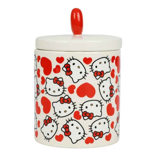 Picture of Hello Kitty Loves 16 oz. Lidded Ceramic Mug 