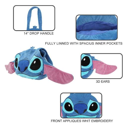 Picture of Disney Stitch Plush Tote Bag