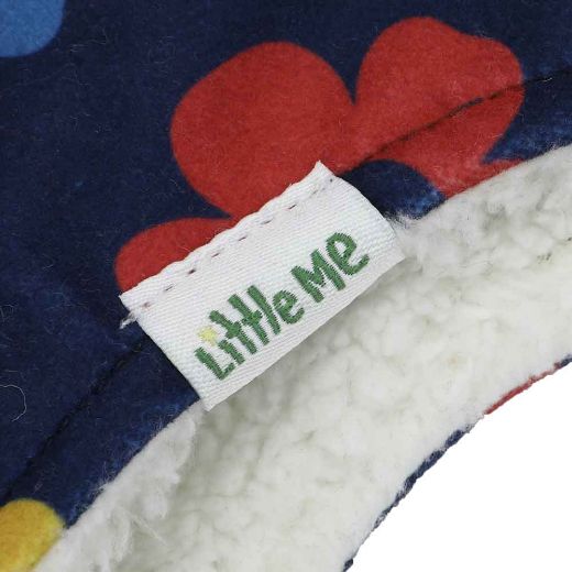 Picture of Little Me Flower Pilot Beanie & Mitten Combo