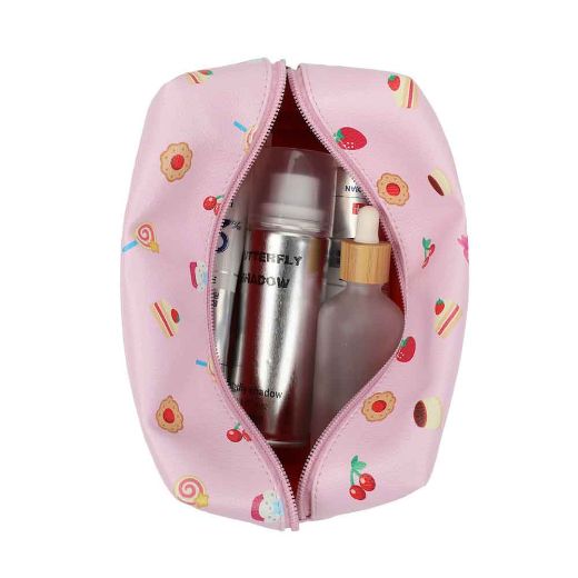 Picture of Kirby Junk Food Travel Cosmetic Bag