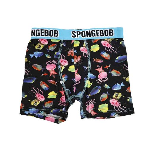 Picture of SpongeBob Squarepants Tropical Youth 4 pc. Boxer Briefs