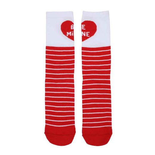 Picture of Bioworld Valentine's Day 2 Pair Women's Crew Heart Shaped Box Set