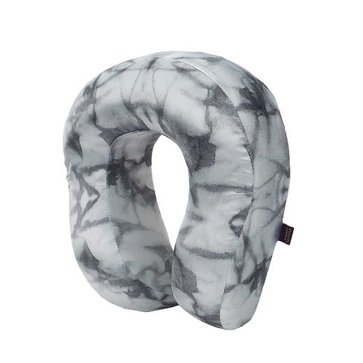 Picture of Bioworld Marbled Satin Neck Pillow & Eye Mask Travel Set
