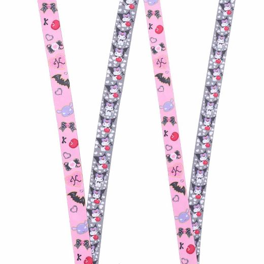 Picture of Kuromi Cherries & Cake Lanyard