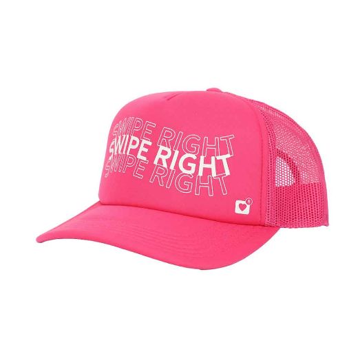 Picture of Bioworld Valentine's Day Swipe Right Trucker