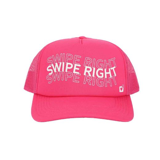 Picture of Bioworld Valentine's Day Swipe Right Trucker