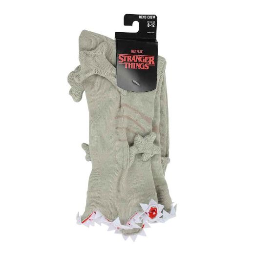 Picture of Stranger Things Demogorgon 3D Plush Crew Socks