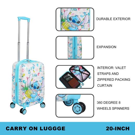 Picture of Disney Stitch Tropical 20 in. Rolling Luggage