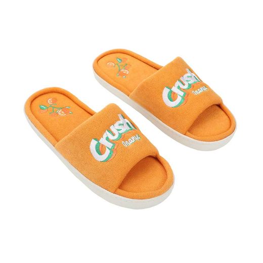Picture of Orange Crush Terry Cloth Slides
