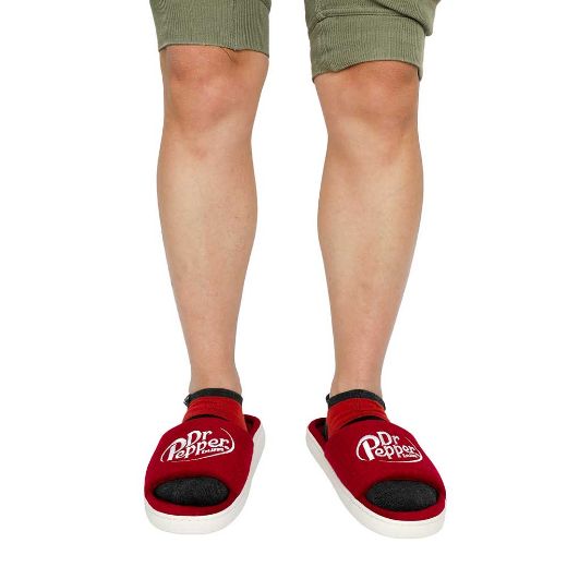 Picture of Dr. Pepper Terry Cloth Slides