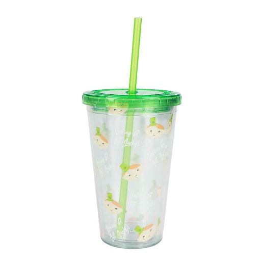 Picture of St. Patrick's Born Lucky 3 Pair Youth Crew Socks & Travel Cup Set