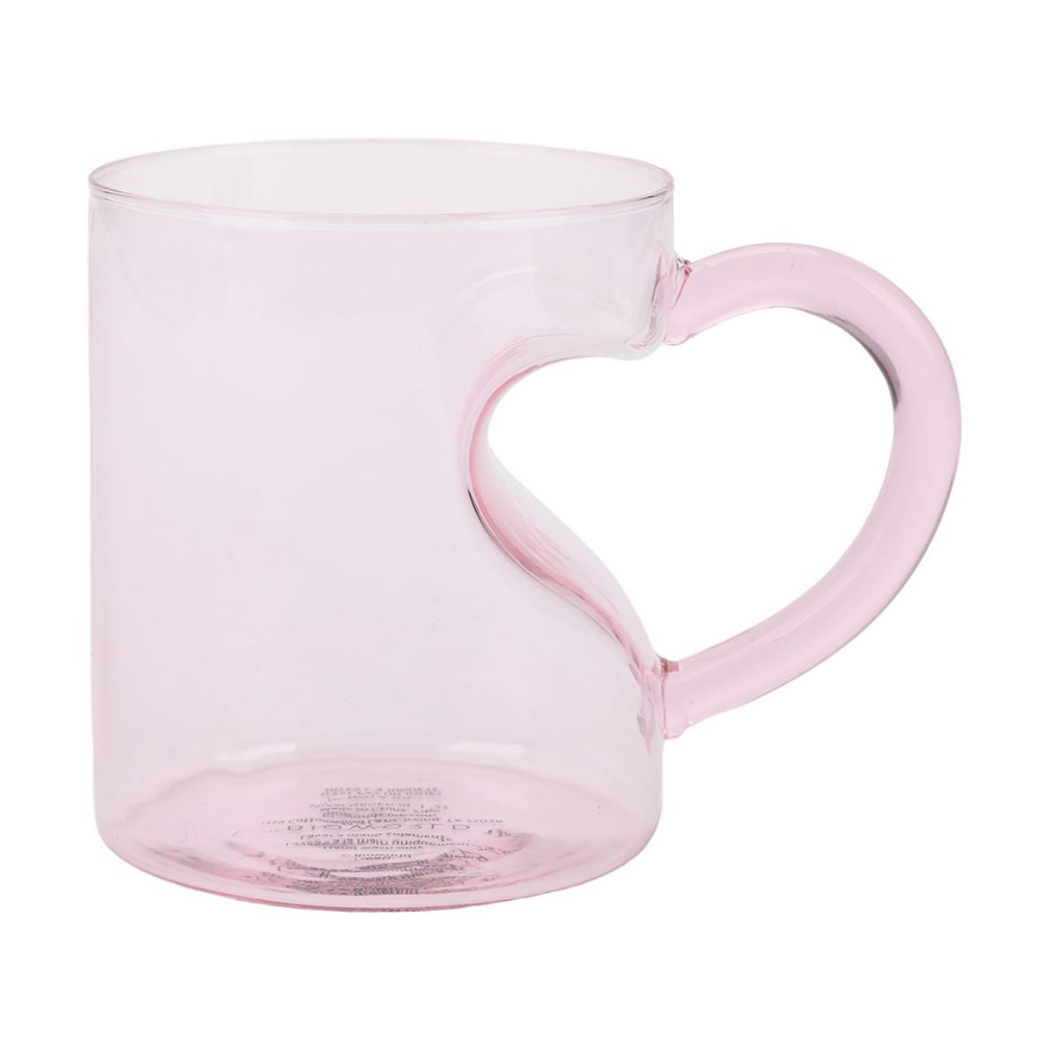 Picture of Bioworld Heart Glass 16 oz. Sculpted Mug
