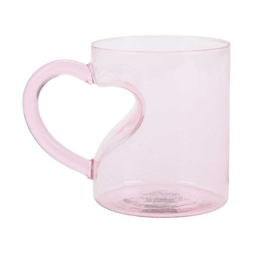 Picture of Bioworld Heart Glass 16 oz. Sculpted Mug