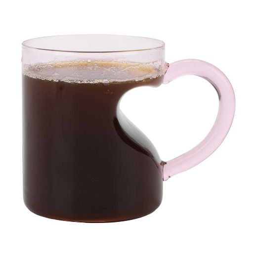 Picture of Bioworld Heart Glass 16 oz. Sculpted Mug
