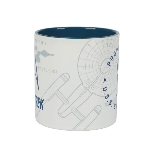 Picture of Star Trek Property of USS Enterprise 16 oz. Ceramic Mug
