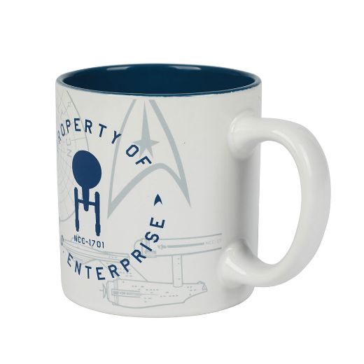 Picture of Star Trek Property of USS Enterprise 16 oz. Ceramic Mug