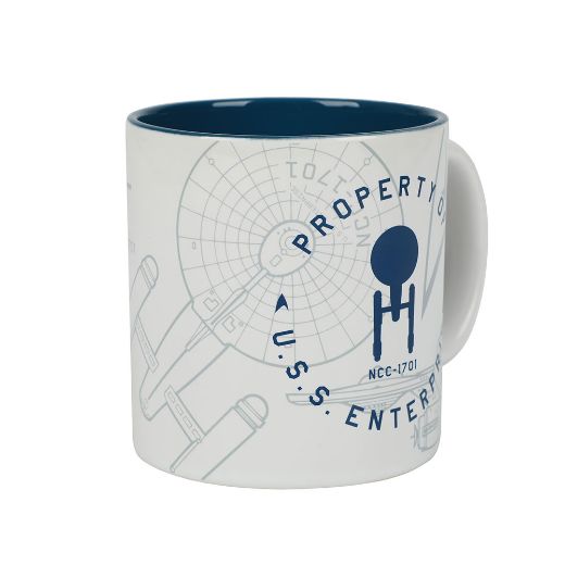 Picture of Star Trek Property of USS Enterprise 16 oz. Ceramic Mug