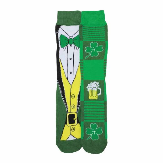 Picture of Bioworld St. Paddy's Pilsner 2 Pair Crew Beer Can Set