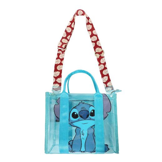 Picture of Disney Stitch Clear Glitter Tote
