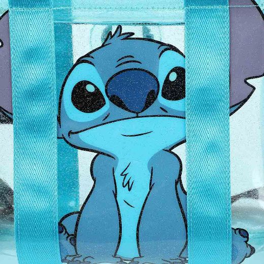 Picture of Disney Stitch Clear Glitter Tote