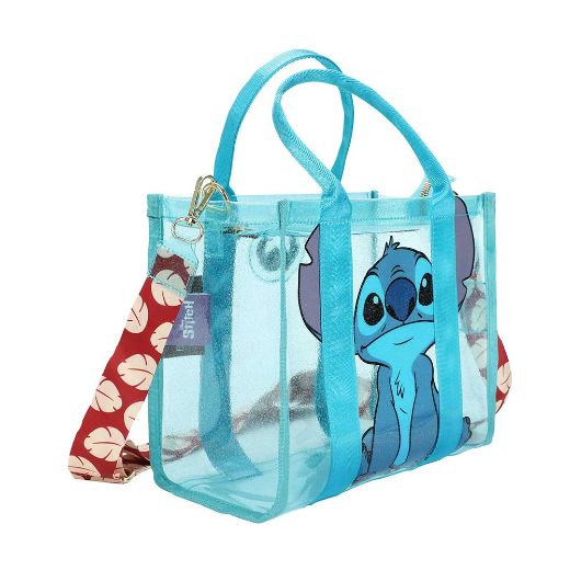 Picture of Disney Stitch Clear Glitter Tote