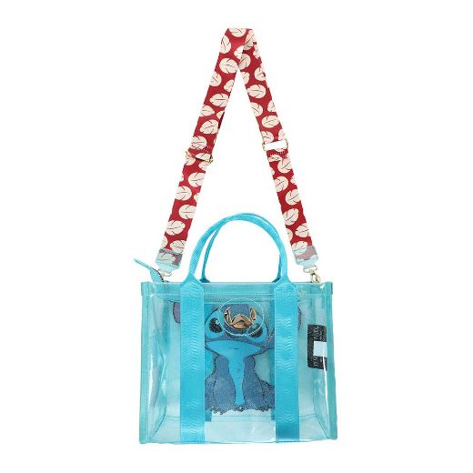 Picture of Disney Stitch Clear Glitter Tote