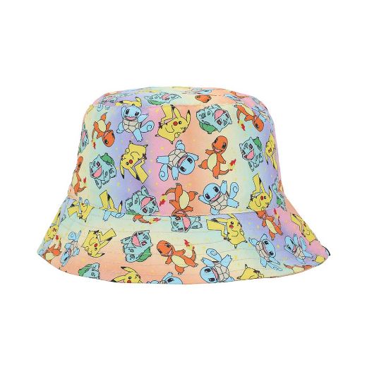 Picture of Pokemon Characters AOP Youth Bucket Hat