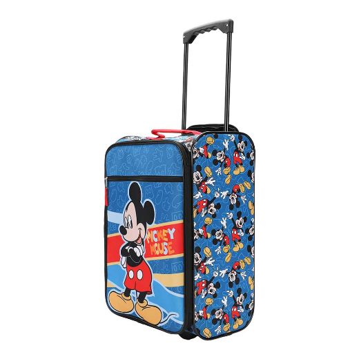 Picture of Disney Mickey Mouse Soft Sided Roller Travel Suitcase