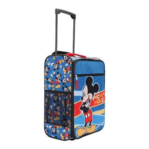 Picture of Disney Mickey Mouse Soft Sided Roller Travel Suitcase