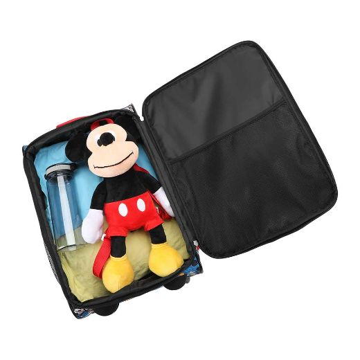 Picture of Disney Mickey Mouse Soft Sided Roller Travel Suitcase