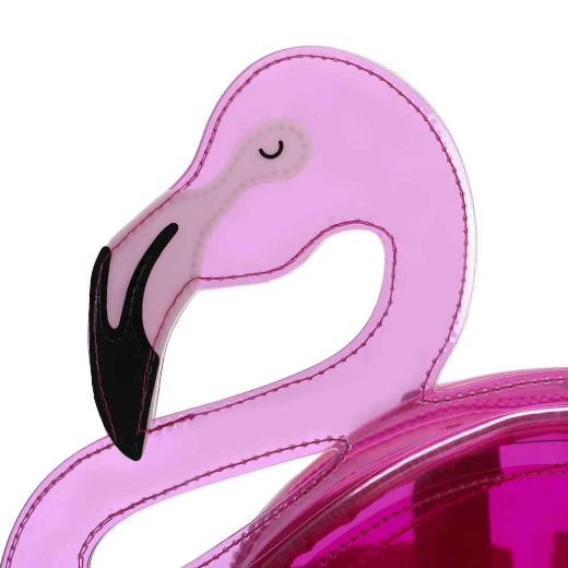 Picture of Flamingo Shaped Clear Mini Backpack